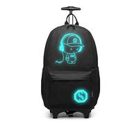 Kono Mochila Escolar con Ruedas para Niño y Niña de Primaria