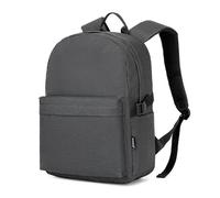 Kono Mochila Escolar Ligera de Gran Capacidad para Adolescente Hombre Mujer, Colegio Universidad Trabajo, Mochila Portátil 15,6'' Viaje Negocios Diario - Gris Oscuro