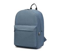 Kono Mochila escolar para niños y niñas, mochila ligera para adolescentes, estudiantes, mochila de viaje, casual, mochila para mujeres y hombres, Navy, Talla única, Escuela