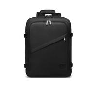 Kono Mochila para cabina de Ryanair, mochila de viaje para debajo del asiento, Negro, 45x33x20, Moderno/Contemporáneo