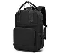 Kono Mochila para Ordenador Portátil 15,6 Pulgadas para Mujer, Negro