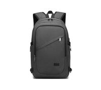 Kono Mochila para Portátil de 15,6 Pulgadas, Antirrobo e Impermeable con Puerto de Carga USB, Ligera para Hombre, Viaje, Trabajo, Universidad y Escuela (Gris Oscuro)