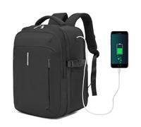 Kono Mochila Viaje 40x20x30 Ryanair 24L para Portátil 15,6", Negro