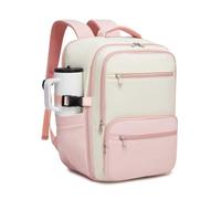 Kono Mochila Viaje Cabina 40x30x20 para Vueling Ryanair, Equipaje de Mano Impermeable con Compartimento para Portátil 15,6" y Bolsillo para Botella, Mochila Ligera Unisex