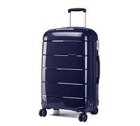 Kono Moda 28" Maletas de Viaje Cabina rígido, Maleta Grande Ligera de 4 Ruedas giratorias, Cerradura TSA, Cremallera YKK, Estuche de Carrito de Negocios, Marina