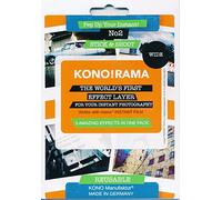 KONO!RAMA Juego de 2 filtros Anchos de 3 filtros para Fuji INSTAX Wide