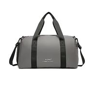 Kono Ryanair Easyjet - Bolsa de Transporte Impermeable de 40 x 20 x 25 Pulgadas, con Correa para el Hombro, Bolsa de Equipaje de Mano con Bolsa para Zapatos (Gris), Gray, Moda