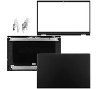 Konohan Paquete de 4 piezas de repuesto LCD para computadora portátil, tapa superior, bisel frontal con bisagras, compatible con Dell Inspiron 15 3510 3511 3515 3520 3525 00WPN8