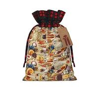 KoNsev Bolsa de regalo con cordón con diseño de estrella de mar, conchas marinas, diseño de playa de arena, regalo de vacaciones, suministros de Navidad, decoración de Halloween, 4.7 x 6.9 pulgadas