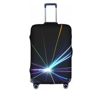 KoNsev Funda para equipaje, protector de maleta de moda para equipaje de 18 a 32 pulgadas, fundas de maleta lavables, impresión de luz láser