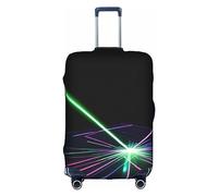 KoNsev Funda para equipaje, protector de maleta de moda para equipaje de 18 a 32 pulgadas, fundas de maleta lavables, impresión de luces láser