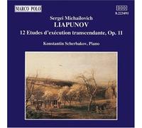 Konstantin Sche Lyapunov: 12 Etudes d'Execution Transcend (CD) (Importación USA)