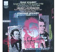 Konstanze Eickhorst - Schubert: Sonate für Klavier c-moll op. Posth. D 958 & Vier Impromptus op. 90 D 899 / Lachenmann: Fünf Variationen über ein Thema von Franz Schubert (1956) [Vinyl LP] [Schallplatte]