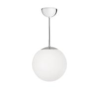 Konsthantverk Lámpara colgante Funkis Glob White-chrome Ø20 cm