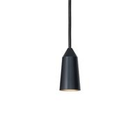 Konsthantverk Lámpara colgante Massiv Negro. doble cono