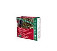 Konstsmide 1905-100 LED - 5 Velas de Adorno para árbol de Navidad (plástico y Cristal, 5 diodos Blancos, 5 Pilas AA Incluidas, 1,5 V, 13 cm)