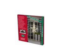 Konstsmide 2883-102 - Estrella con luces led blancas (48 diodos blancos, transformador interno de 24 V, cable blanco), color blanco