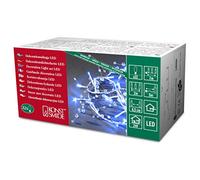 Konstsmide 3172-403 - Guirnalda led con perlas azules (32 diodos azules, transformador interior de 24 V, cable transparente)