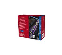 Konstsmide 3793-500 Cluster - Guirnalda de luz led micro (8 funciones, mando y función de memoria, 960 diodos de luz blanca cálida, transformador exterior de 24 V, cable negro)