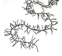 'Konstsmide 3860 - 500 - Guirnalda de micro LED Luz Cadena Cluster/para exterior (IP44)/con 8 funciones, dispositivo de control y función de memoria/364 diodos multicolores, transformador exterior de 36 V/Cable Negro