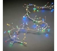 Konstsmide 3873-590CH - Iluminación decorativa (Cadena de luces decorativa, Plata, De plástico, Ambiente, IP20, CE)