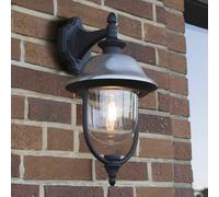 Konstsmide Aplique de exterior Parma, metal, portalámpara inferior, E27, IP43