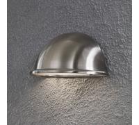 Konstsmide Aplique de exterior Torino E14, acero inoxidable