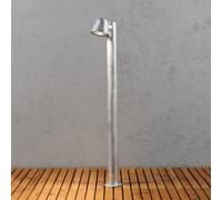 Konstsmide Bolardo luminoso Trieste de acero galvanizado True