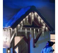 Konstsmide Christmas Cortina de luces LED Carámbano 32 uds. 7,75m