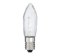 Konstsmide Christmas E10 1,8W 24V 3 bombillas de repuesto forma de vela