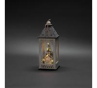 Konstsmide Christmas Farol decorativo LED con iglesia en invierno