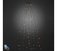Konstsmide Christmas Funda LED para árbol, controlable mediante aplicación, 400 luces en el exterior. EC:EPREL:760981