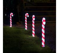Konstsmide Christmas LED decoración al aire libre bastón de caramelo Set de 5 EC:EPREL:746111