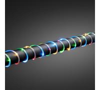 Konstsmide 3773 - 500 - Mini Luz Led Manguera, 5 M/Para Exterior (Ip44)/Sensor De Luz Y Temporizador De 6/9 Horas/65 Diodos Multicolores, Funciona Con Pilas: 2 X D 1.5 V (Excepto.)