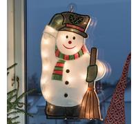 Konstsmide Christmas Para interior - Muñeco de nieve imagen ventana LED