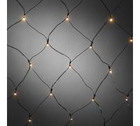 Konstsmide Christmas Red de 40 luces LED ext Temporizador blanco cálido