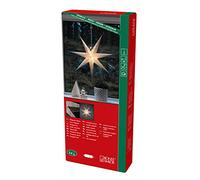 Konstsmide Estrella de Papel, Plata