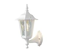 Konstsmide Firenze 7232-250 - Lámpara de Pared (19 x 22 x 36 cm, 1 x 60 W, IP43), Color Blanco Mate