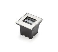 Konstsmide Foco de luz y foco Gnosjö 7960-310 A, acero, gris plateado, 14,5 x 13,5 x 11,5 cm