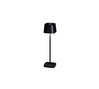 Konstsmide Lámpara de mesa con batería Capri Mini, color negro, para interior y exterior, 7829-750, 7 x 20 x 7 cm