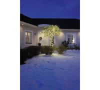 Konstsmide Lightset LED 20 Lámparas - Iluminación Decorativa Para Exteriores, Negro y Transparente, 13 m, Blanco Cálido, 475 g