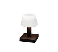 Konstsmide De mesa LED Monaco exterior batería marrón rojizo