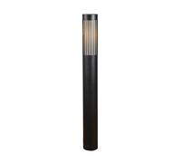Konstsmide Pistoia 7358-752 - Lámpara de pie (aluminio, 10,5 x 95 x 10,5 cm), color negro