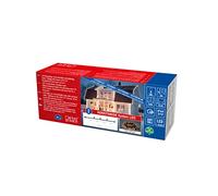 Konstsmide Sistema de ampliación del sistema LED: cadena de luces, escarchada, 50 diodos ámbar, exterior (IP44), 0,65 W, cable negro suave - 4850-837