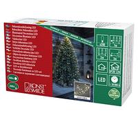 Konstsmide VW-6371 - 180 LED Estrella espumillón, plástico, Oro