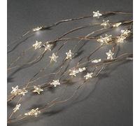 Konstsmide VW-6372 - 160 LED Estrella espumillón, plástico, natural