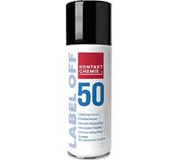 Kontakt Chemie LABEL OFF 50 Pulverizador para limpieza de equipos 200ml - Kit de limpieza para ordenador (Pulverizador para limpieza de equipos, 200 ml, Verde, Blanco, 1 pieza(s))