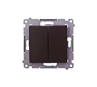 Kontakt-Simon DW5.01/46 interruptor eléctrico Bronce - Accesorio cuchillo eléctrico (Bronce, De plástico, IP20, IP44, 250 V, 10 A, 75 mm)
