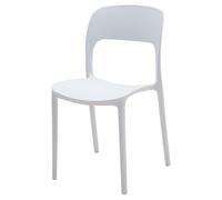 KONTE.Design FUERTEVENTURA Silla, Polipropileno, Blanco, 4