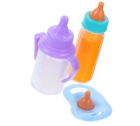 KONTONTY 1 De Accesorios Para Muñecas Botella De Jugo De Muñecas Pequeña Combinación De Botella Azul Pj-4/5/6 Biberón Para Muñecas Biberones